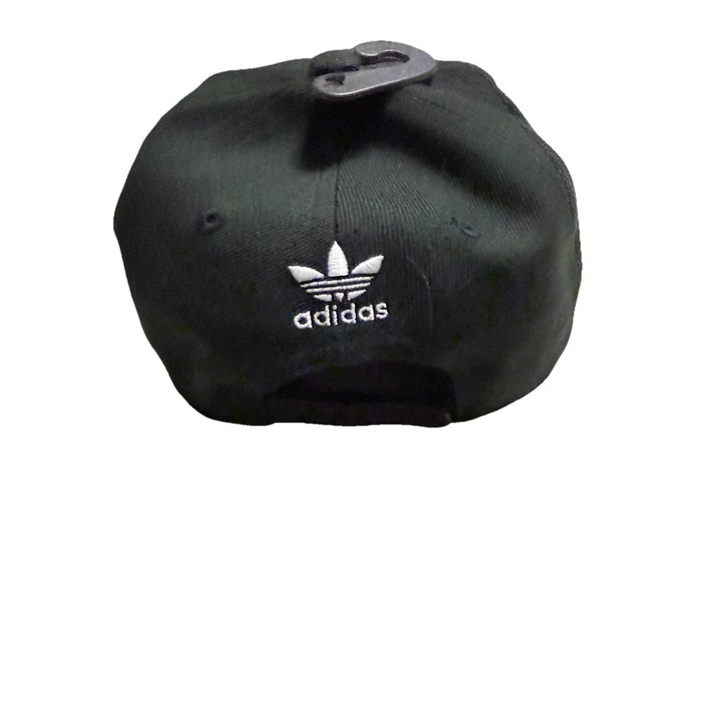 Adidas Hat Cap Youth OSFY‎ Black Logo Adjustable
